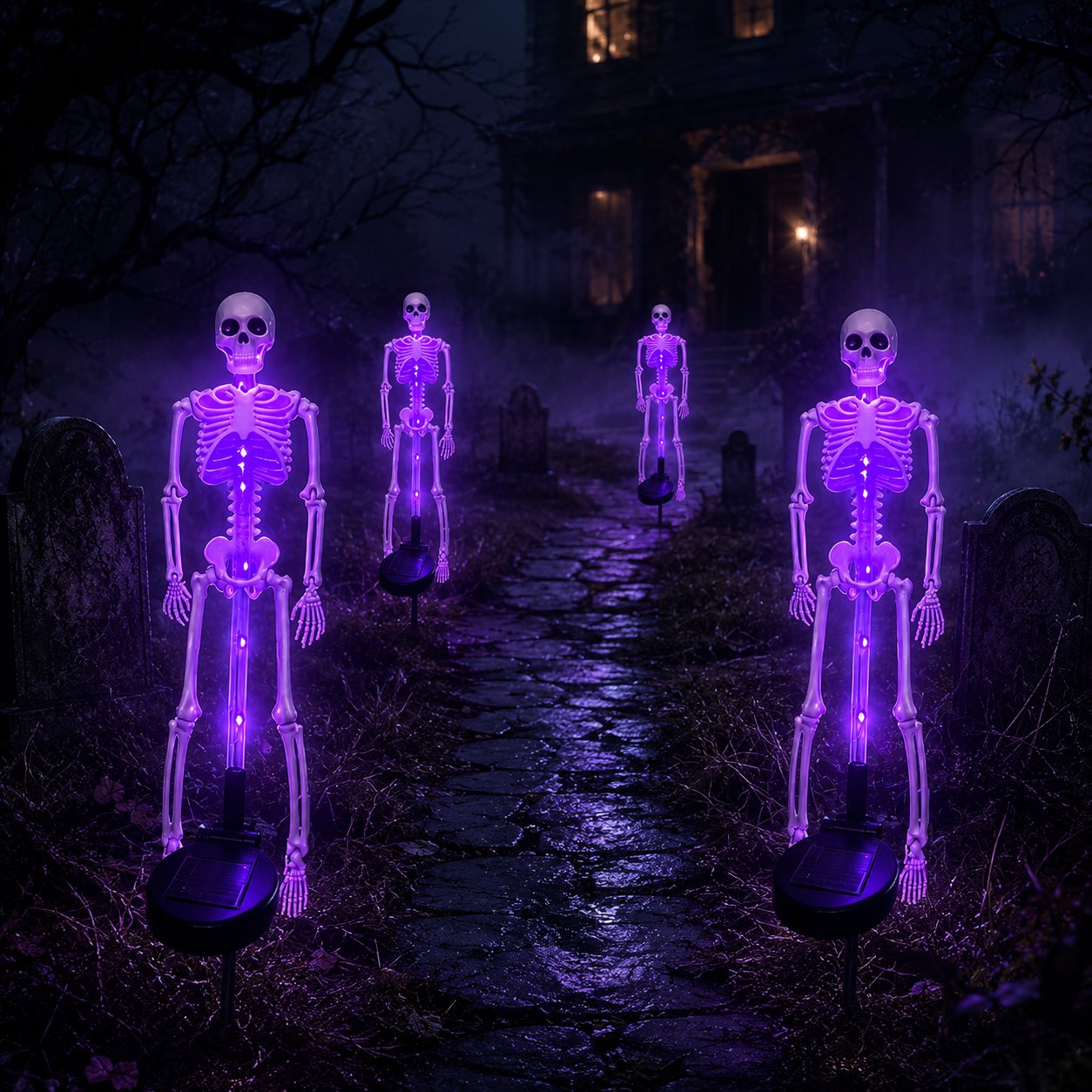 NightFright – LED Skeleton Yard Decor
