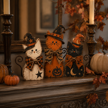 SpookyNest – Retro Halloween Tabletop Decor Collection