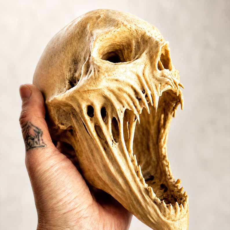 Skull Collector Sculpture – Ventayo
