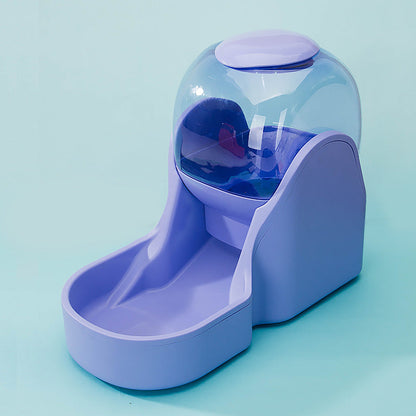Automatischer Haustier-Wasserbrunnen Futterspender – USB-betriebener Wasserautomat für Katzen & Hunde mit gefiltertem Durchfluss
