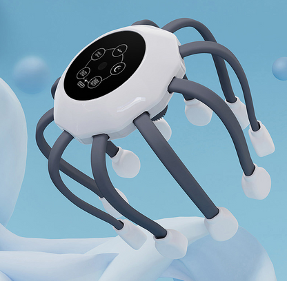 Smart elektrisk huvudmassager bläckfisk