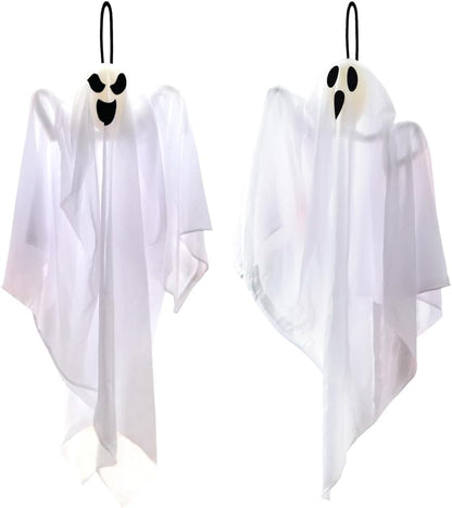 2 Packs 27.5" Halloween Decoration Hanging Ghosts Outdoor – Ventayo