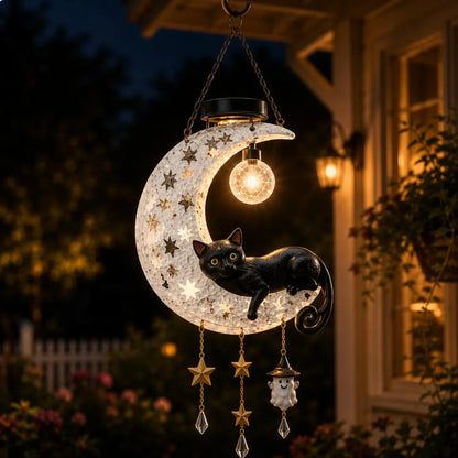 Solar Crescent Moon Cat Lantern – Ventayo