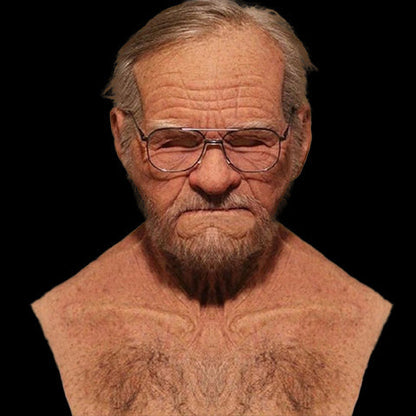 Hyper Realistic Silicone Elderly Mask – Ventayo