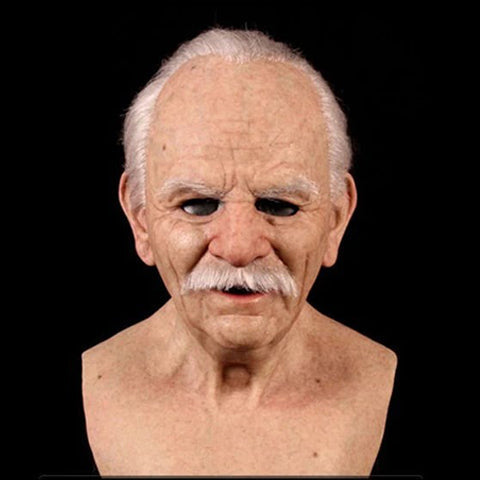 Hyper Realistic Silicone Elderly Mask – Ventayo