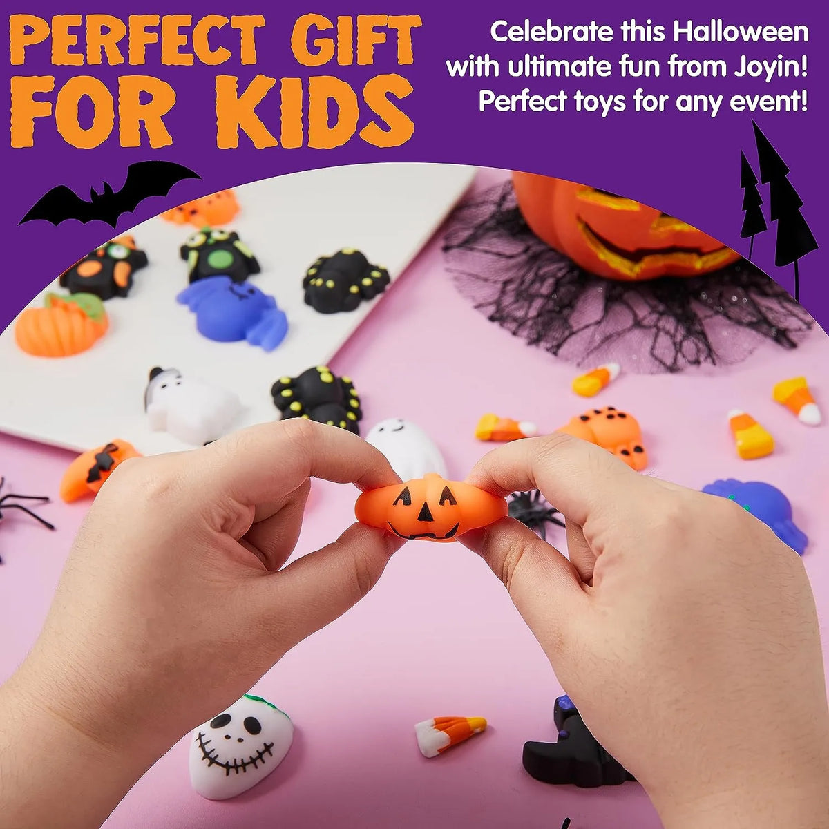 48Pcs Halloween Mochi Squishy Toys for Kids Gift – Ventayo