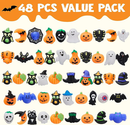 48Pcs Halloween Mochi Squishy Toys for Kids Gift – Ventayo