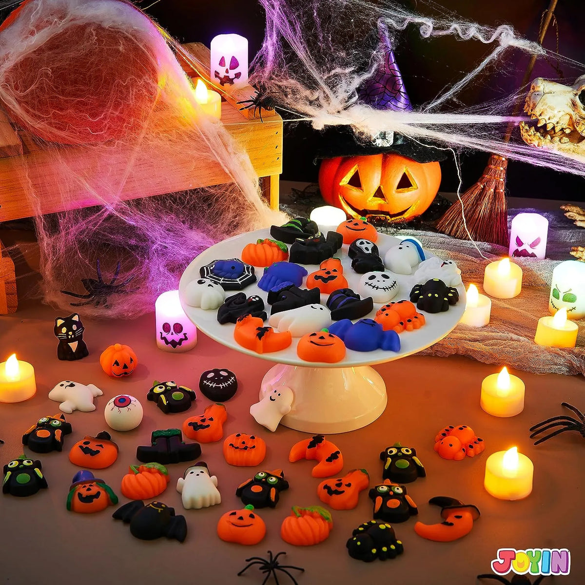 48Pcs Halloween Mochi Squishy Toys for Kids Gift – Ventayo