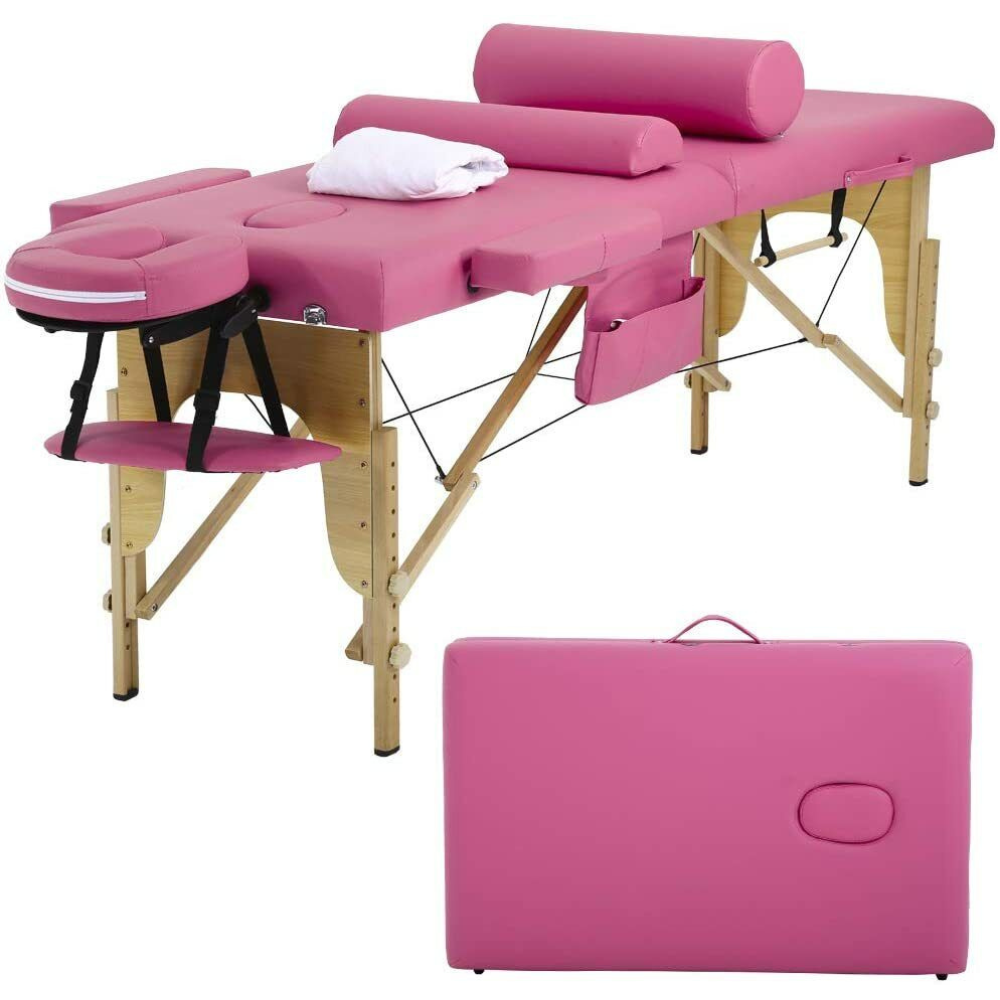 Heavy Duty Foldable Professional Massage Bed Set