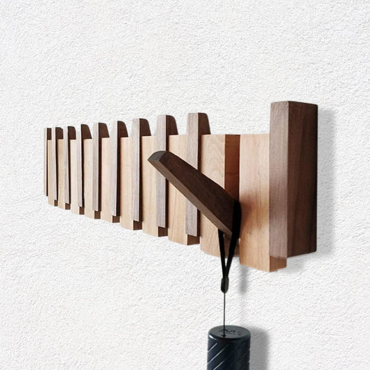 Porte-manteau en bois fait main