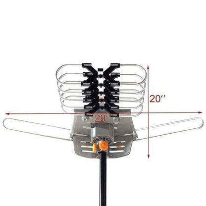 250 Miles HD TV Digital Antenna 360° Rotating