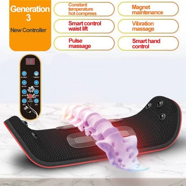 ELECTRIC WAIST MASSAGER LUMBAR TRACTION DEVICE