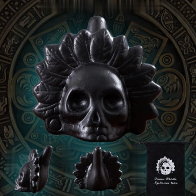 Premium Aztec Loud Ghost Whistle – Ventayo