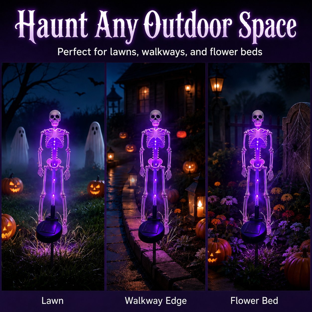 NightFright – LED Skeleton Yard Decor