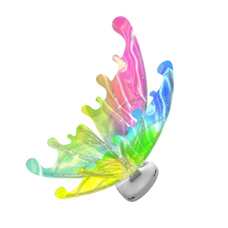 WonderLand Electric Colorful Kids / Adults LED Fairy Wings Costume