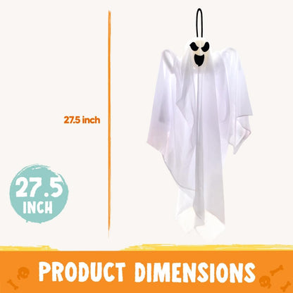 2 Packs 27.5" Halloween Decoration Hanging Ghosts Outdoor – Ventayo