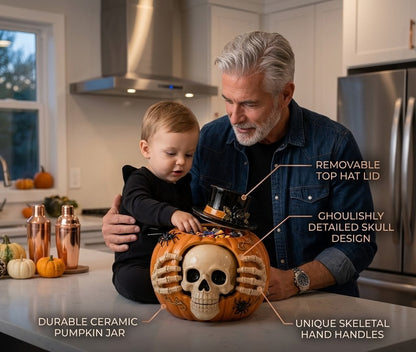 SpookyVault – Pumpkin Candy Storage Jar