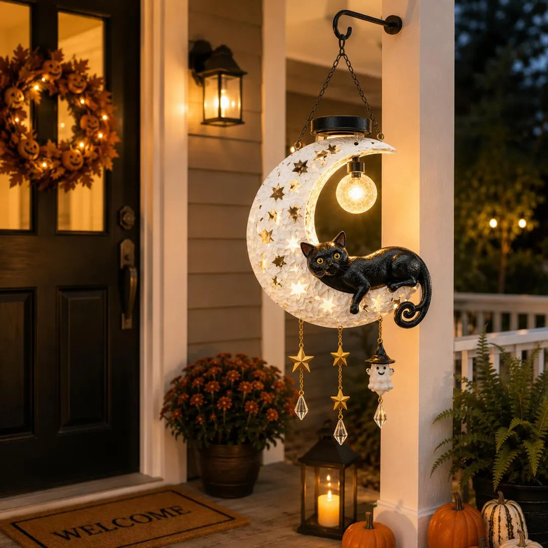 Solar Crescent Moon Cat Lantern – Ventayo