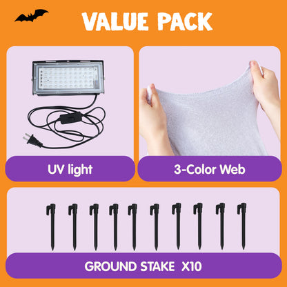 1000sqft Halloween Spider Web Decoration Outdoor – Ventayo
