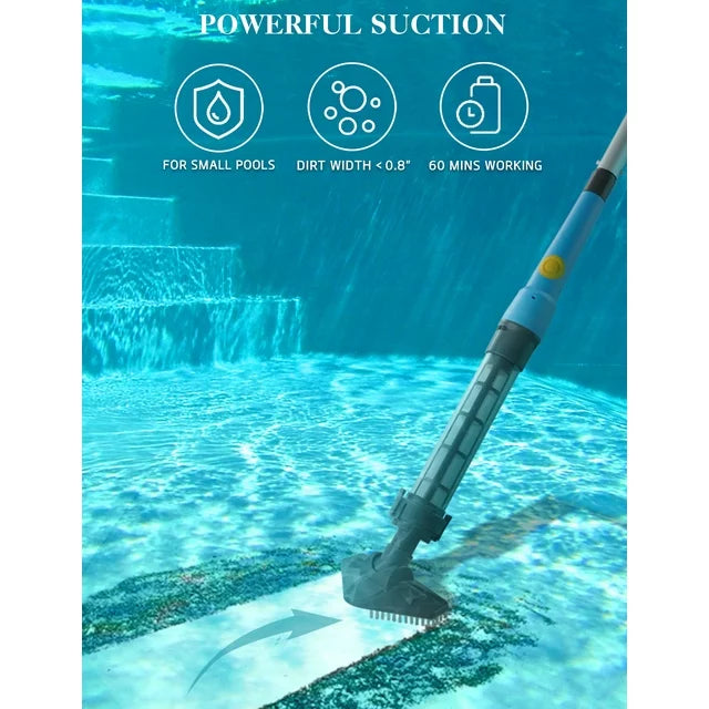 Handheld Telescoping Pool Vacuum Cleaner