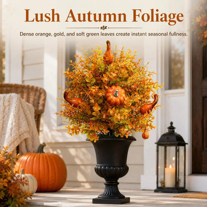 Full Foliage Autumn Pumpkin Garden Stakes – Ventayo