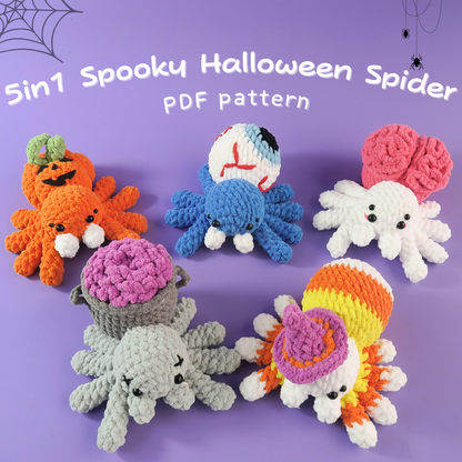 Halloween Spider Crochet Set – Ventayo