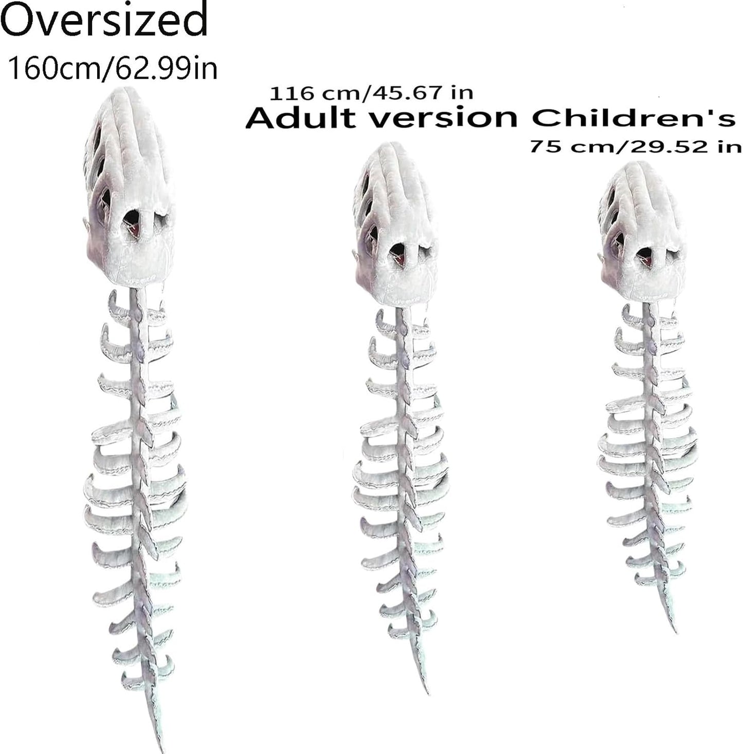 Ventayo – Dinosaur Costume | 3D Skeleton Design for Realistic Halloween Dress-Up