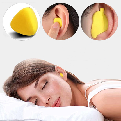 Custom-Fit Moldable Sleep Ear Plugs – Soft, Reusable & Noise Cancelling