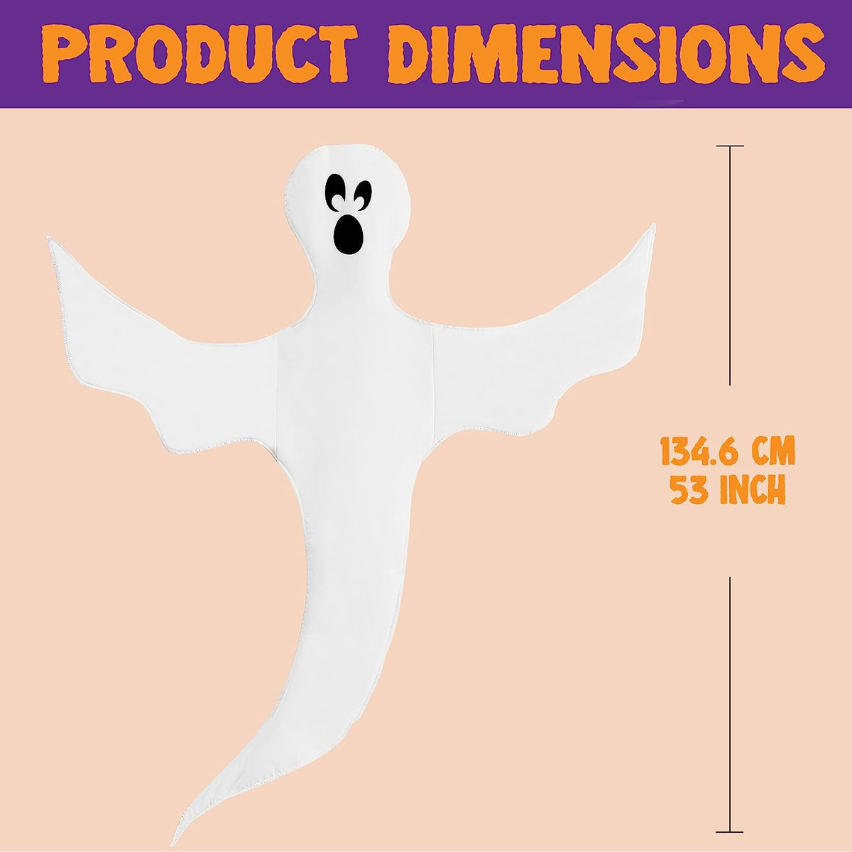 2Pcs Tree Wrap Decoration Ghost 53in – Ventayo
