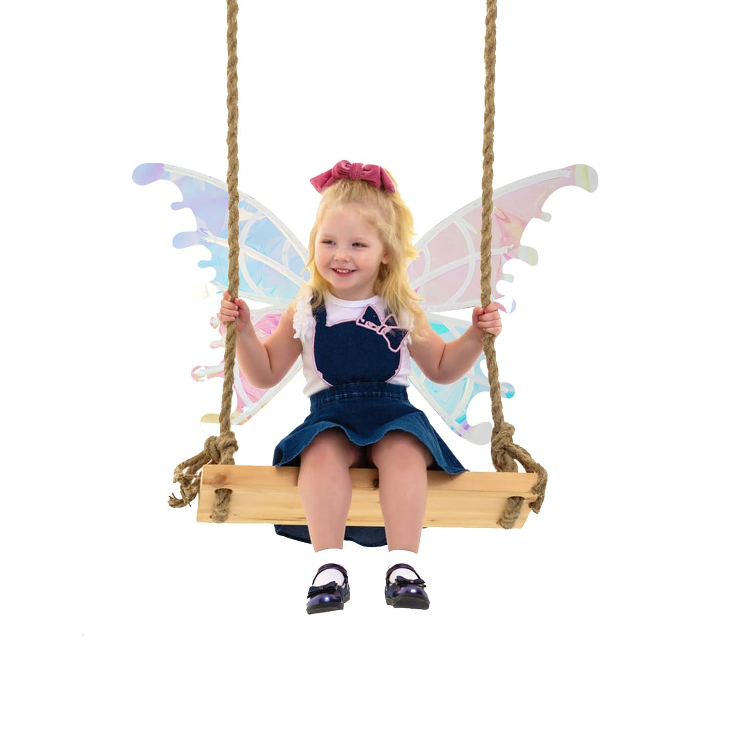 WonderLand Electric Colorful Kids / Adults LED Fairy Wings Costume