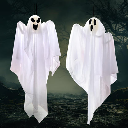 2 Packs 27.5" Halloween Decoration Hanging Ghosts Outdoor – Ventayo