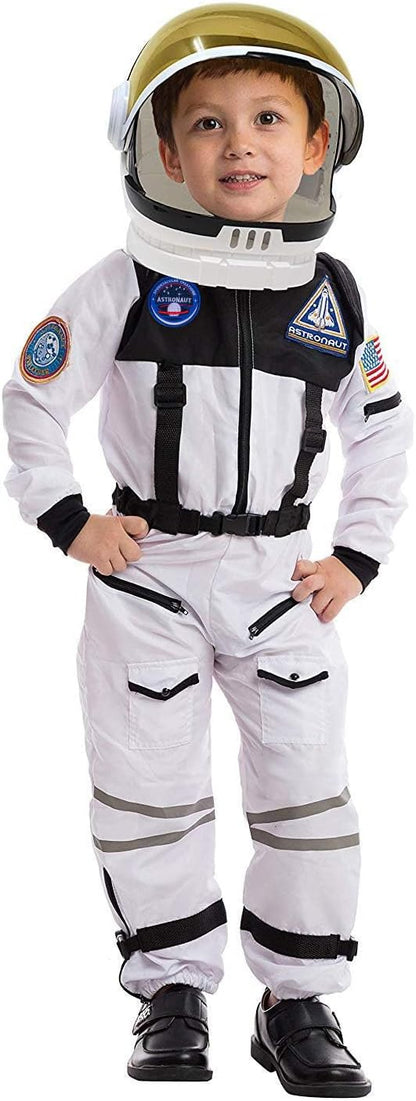 Toddler Astronaut Costume with Helmet - Kids Halloween Space Suit – Ventayo