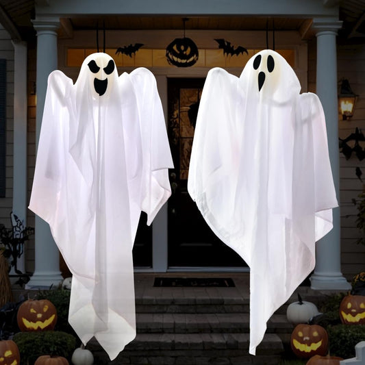 2 Packs 27.5" Halloween Decoration Hanging Ghosts Outdoor – Ventayo