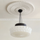 Artistieke vintage koepelplafondlamp