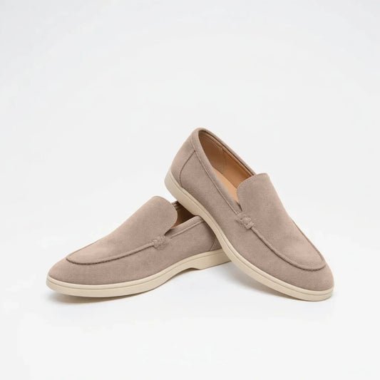 MONACO Old Money Suede Loafers for Men – Premium Suede, Sleek Design & Breathable Interior
