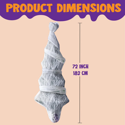 72" Halloween Hanging Cocoon Corpse for Outside Decorations – Ventayo