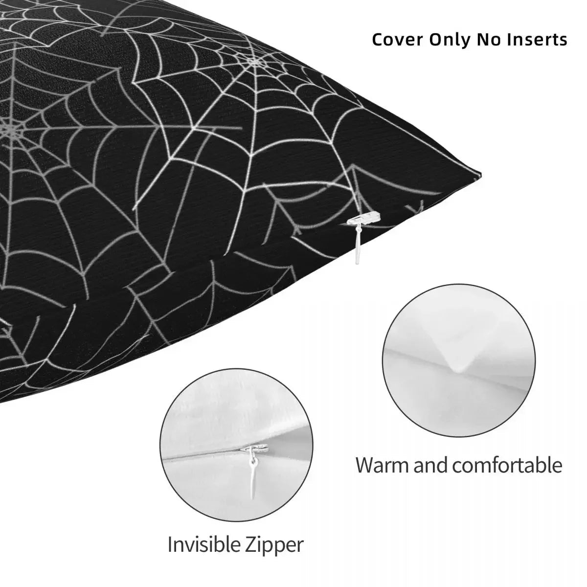 Black and White Halloween Pillow Cases – Ventayo