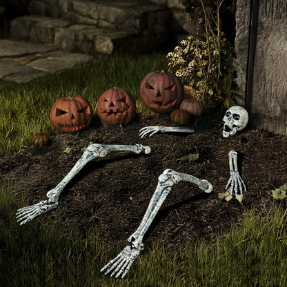 5 Pcs Life Size Skeleton Halloween Decorations Outdoor – Ventayo