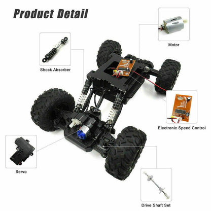 RC Unzerstörbares 4x4 Auto - Geländegängig