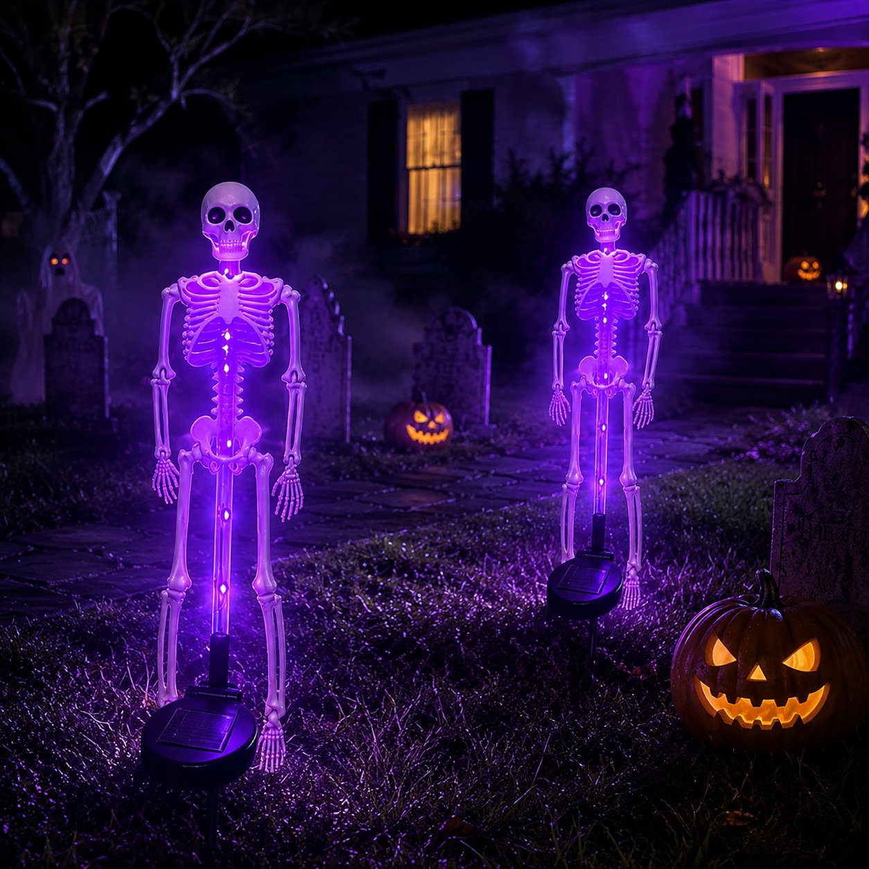 NightFright – LED Skeleton Yard Decor
