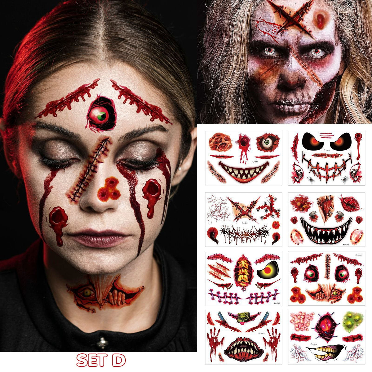 Realistic Halloween Temporary Tattoos – Ventayo