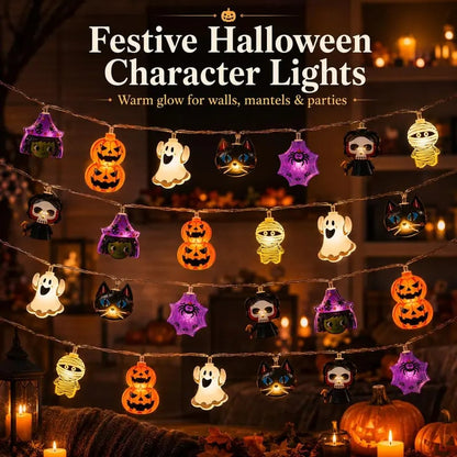 GlowPump – Pumpkin LED String Lights