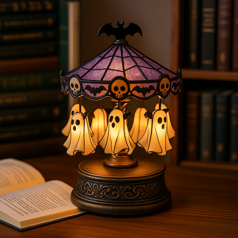 GhostWhirl - Carousel Night Light