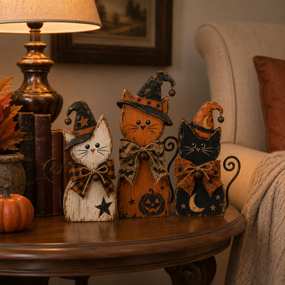 SpookyNest – Retro Halloween Tabletop Decor Collection