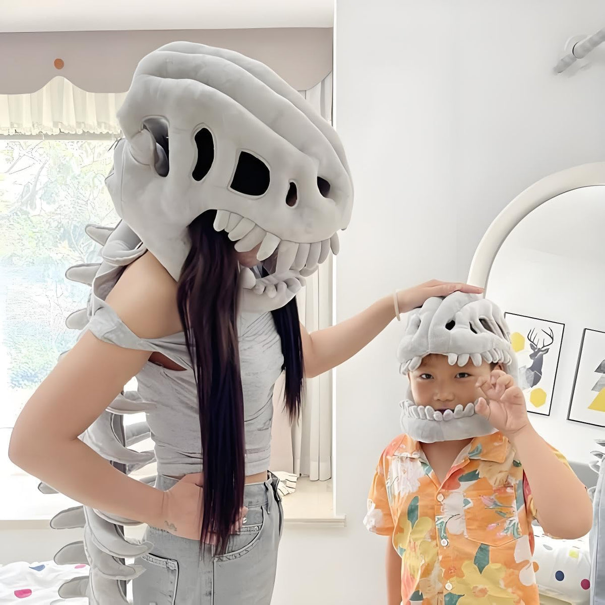Ventayo – Dinosaur Costume | 3D Skeleton Design for Realistic Halloween Dress-Up