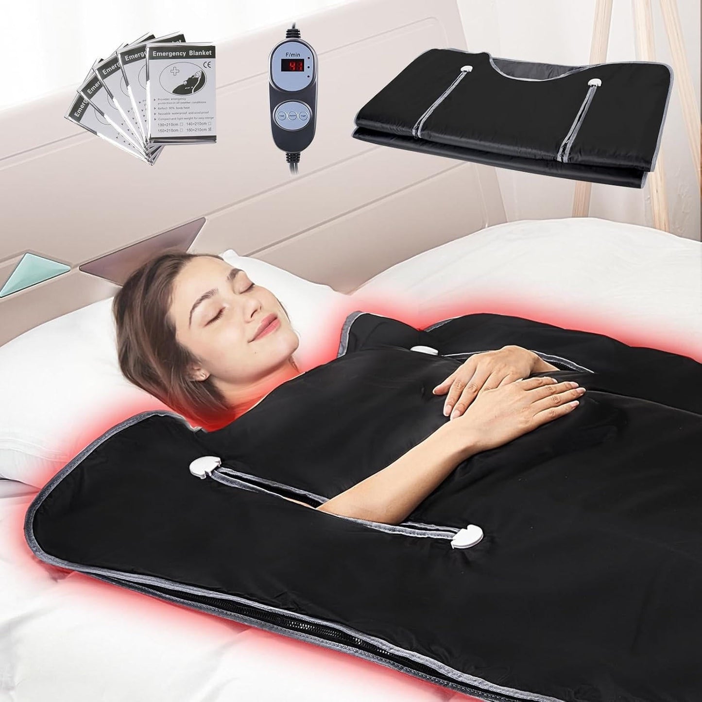 Far Infrared Sauna Heating Blanket