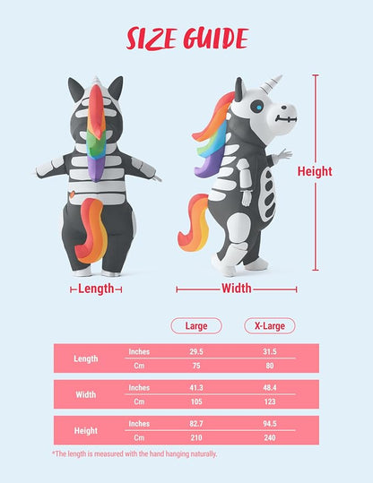 Inflatable Unicorn Costume - Where Fantasy Meets Halloween – Ventayo