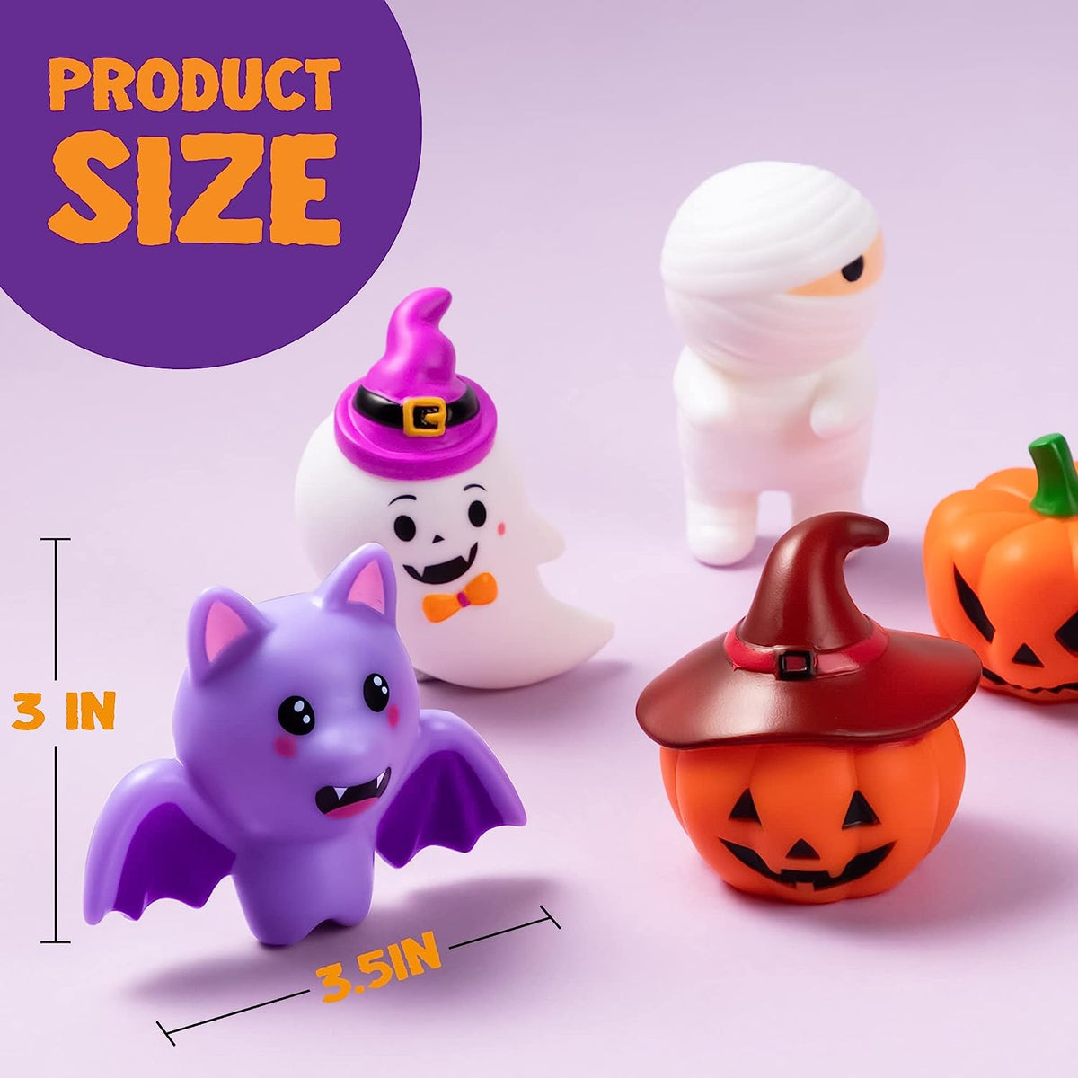 Halloween Light-up Bath Toys, 6 Pcs – Ventayo