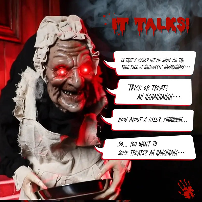 ScareCore – Animated Talking Halloween Yard Decoration