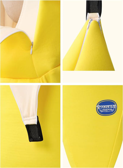Adult Deluxe Banana Costume Set - Halloween Dress-Up & Cosplay – Ventayo